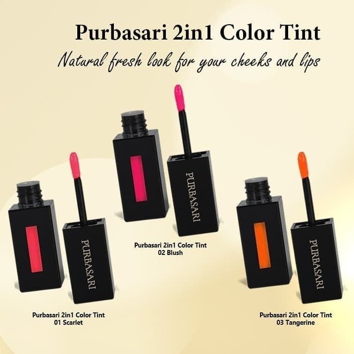PURBASARI HS 2IN1 COLOR TINT 5.5G