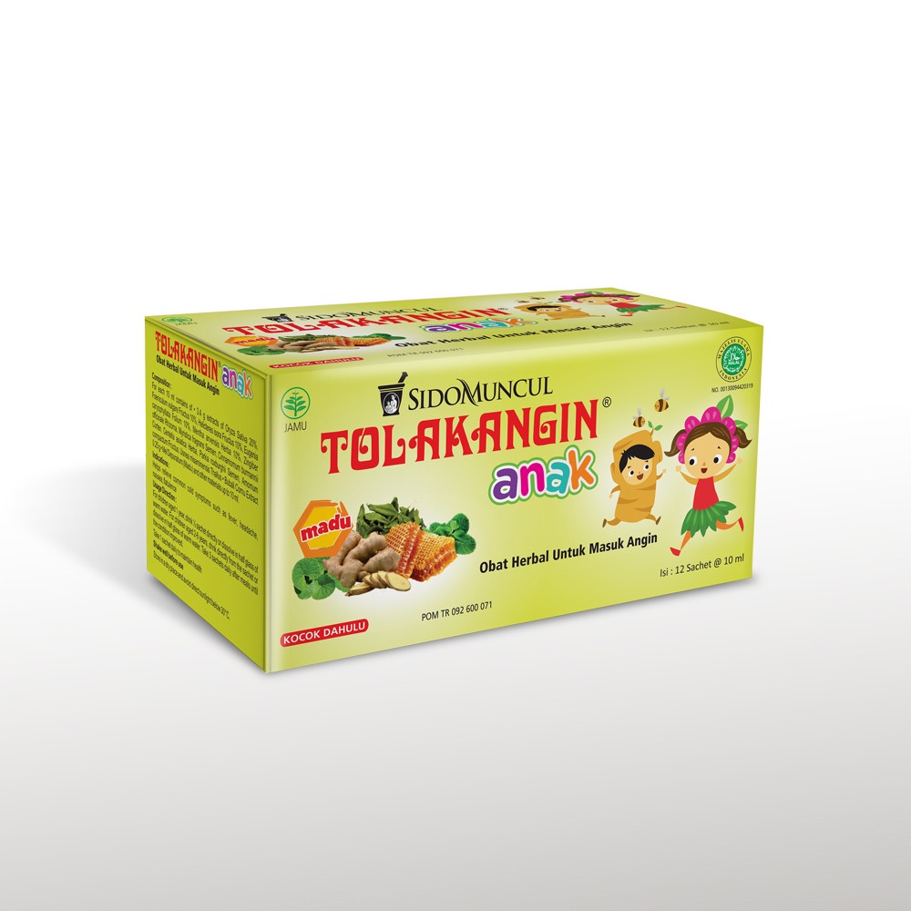 

Tolak Angin Anak Cair 1 Box isi 12 Sachet