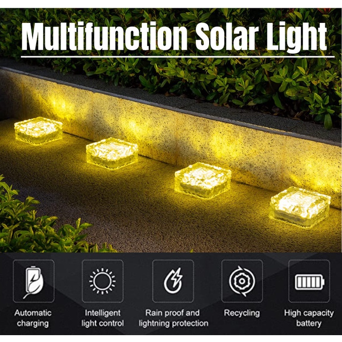 Lampu Taman Lampu Tangga Lampu Pagar Solar Tenaga Surya Led Outdoor