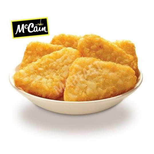 

McCain triangle patties hashbrown fries kentang frozen potato