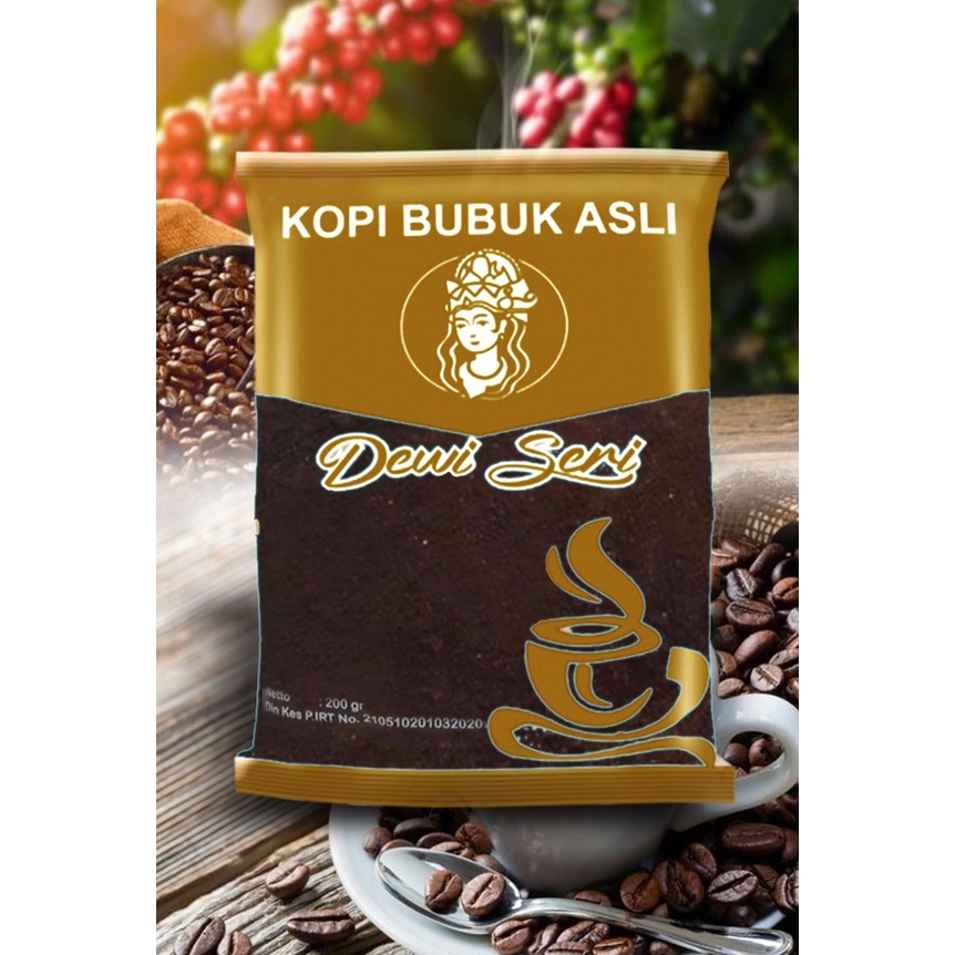 

Kopi Bubuk Asli Dewi Seri 200gr