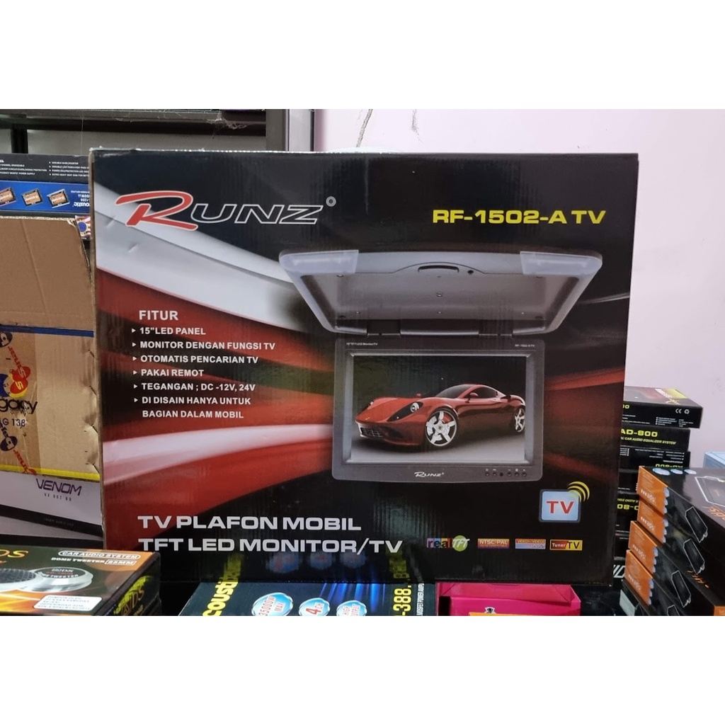 TV PLAFON 15INCH UNTUK ELF ATAU BUS SILAHKAN HARGA GROSIR