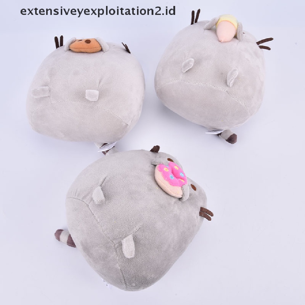 Mainan Boneka Plush Bentuk Donat / Kucing / Es Krim Untuk Anak Laki-Laki / Perempuan