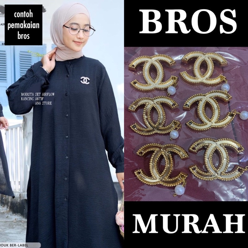 BROS MURAH TERLARIS Bros untuk Wanita / Bros Dada / Bros Jilbab Termurah / Model Cantik Menawan aksesoris wanita hijab