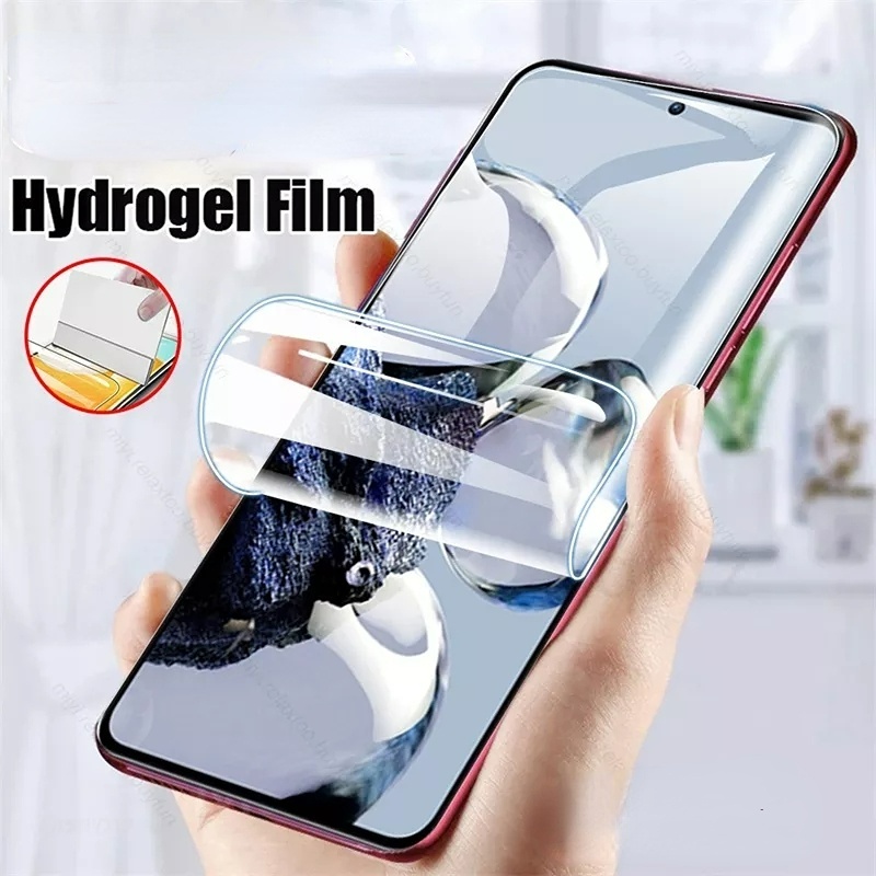 Film Pelindung Layar Hydrogel Curved Lembut Untuk Xiaomi 12T Pro 5G / Mi 12T