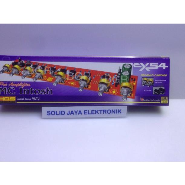 TONE CONTROL PARAMETRIC PARAMETRIK CX54 CX 54 CX-54 BELL BGR ASLI