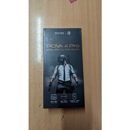 Tecno POVA 4 Pro 8+5GB 128/256GB Amoled NFC G99 Garansi Resmi