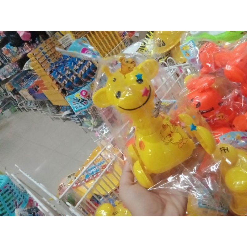 SS 1377 - MAINAN ANAK JERAPAH TARIK KEMASAN KTG SS1377
