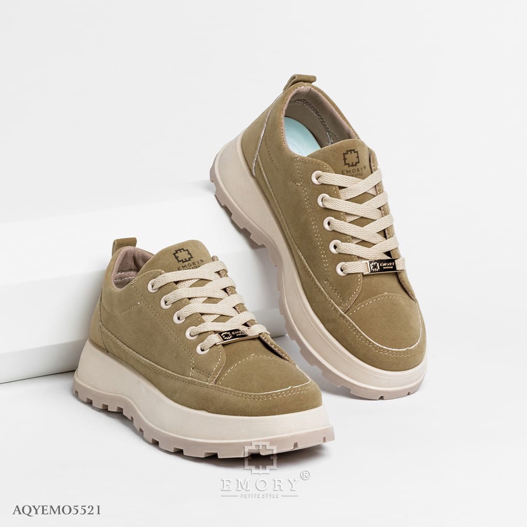SB EMORY Azella Sepatu Wanita Wedges Sneaker Import AQYEMO5521