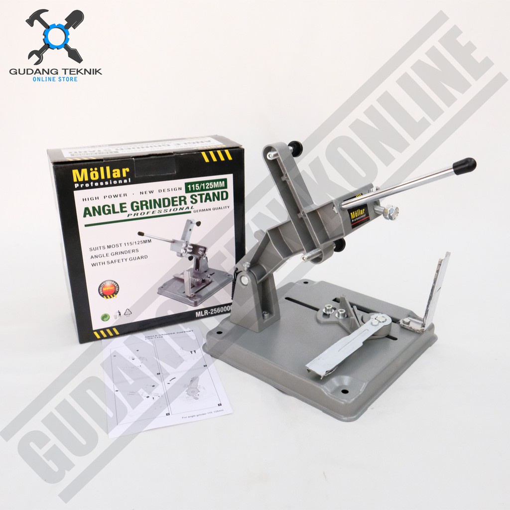 Dudukan Mesin Gerinda Grenda 115/125mm MLR-25600008 MOLLAR / Angle Grinder Stand 115/125mm MLR 25600008 MOLLAR