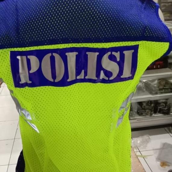 Rompi|Rompi Jaring Lantas Biru|Rompi Jaring Polantas kuning biru