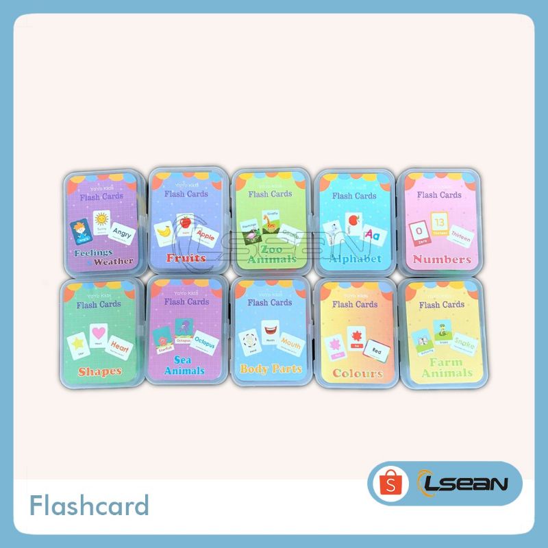KARTU PINTAR BALITA MURAH | FLASH CARD ANAK BAHASA INGGRIS