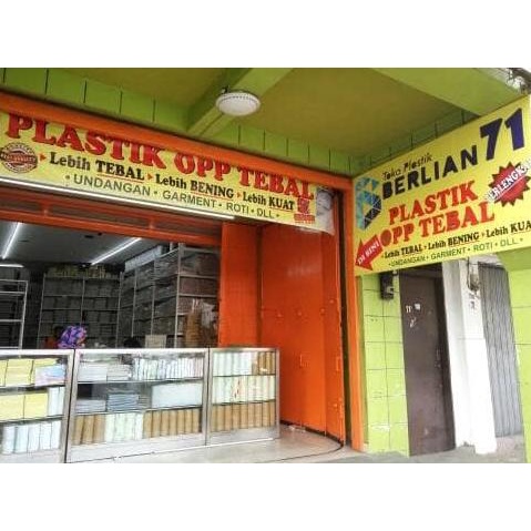 

28 x 40 cm Plastik OPP TEBAL Double Seal (100 lbr) (lem/seal)