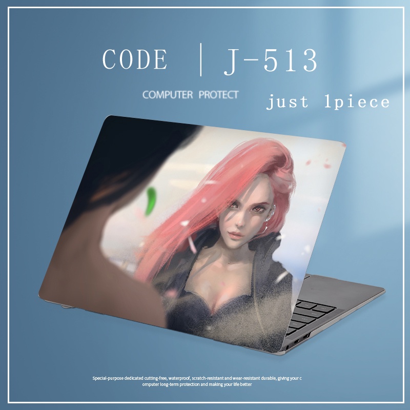 1pc Universal Custom Pola COD FLORAL Stiker Laptop Skin Universal Untuk DELL Lintang E6540 Lintang13 3000 3380 11 /12 /13 /14 /15 /17Inch Cover Bebas Cutting Full Perlindungan