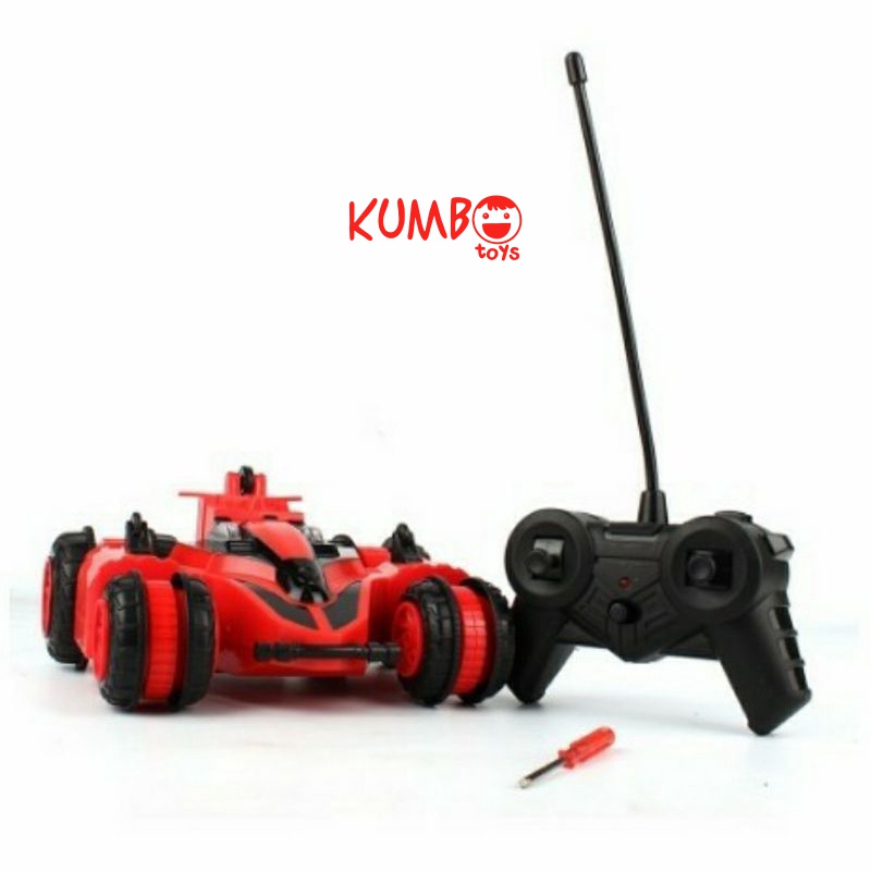 Mainan Mobil Remote RC Stunt Car 360 Double Side Roll