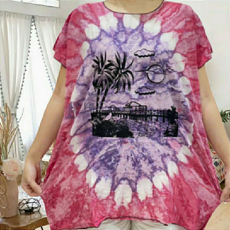 baju jumbo wanita atasan jumbo wanita baju bali tie die jumbo wanita bahan rayon super adem