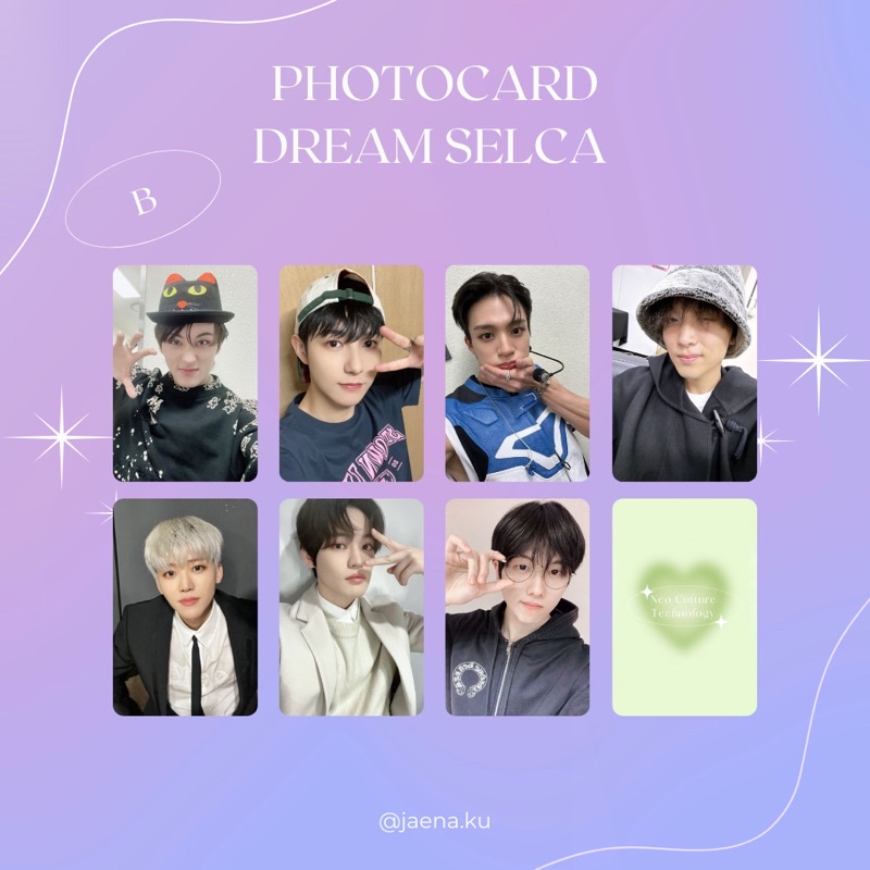 [NCT DREAM] PHOTOCARD SELCA #4 NCT DREAM ‼️BACA DESKRIPSI‼️