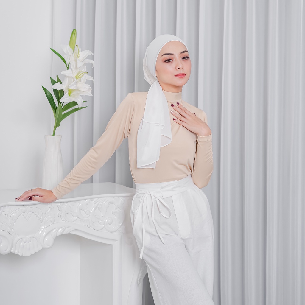 Manset Turtleneck ILLORI (Feyza) Size M L XL JUMBO | Manset Spandek Turtleneck Lengan Panjang | Manset Pria Wanita | WMD Fashion