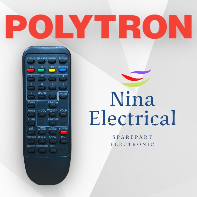 REMOT TV TABUNG POLYTRON DIGITEC MINIMAX