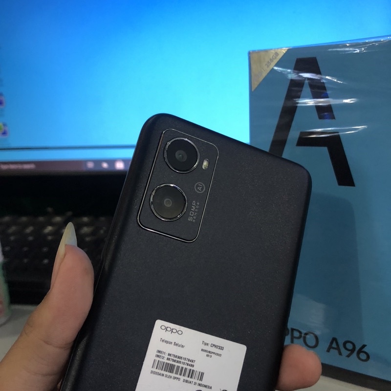 Oppo A96 8/256gb Second Garansi Resmi