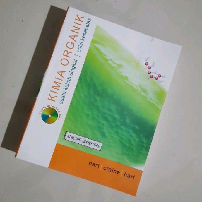 Buku (ORI 100%) ⭐ KIMIA ORGANIK > Harold Hart ~ Suminar