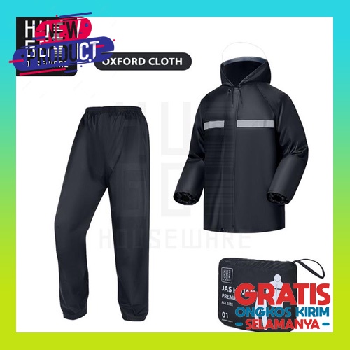 Jas Hujan Kangguru Wanita Berkualitas Mantel Hujan Gamis Jubah  Rok Setelan Polos Axio Murah Setelan