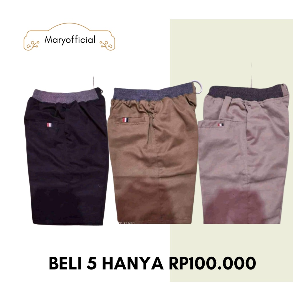 Celana Chino Pria Pendek Murah Allsize - Maryofficial