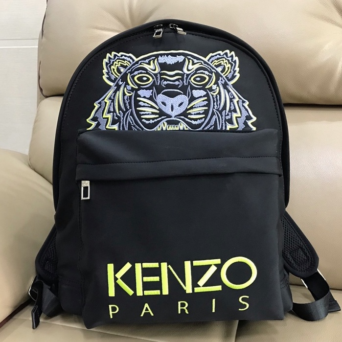 KZ9BB06   k-z backpack New tiger head embroidered letter embroidered nylon canvas backpack  beibao