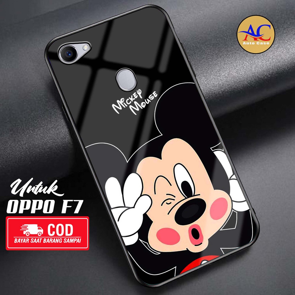 Case OPPO F7 Terbaru - Victory Case Motif [ DSNY ] Case OPPO F7 - Case Hp - Casing Hp - Softcase Glo