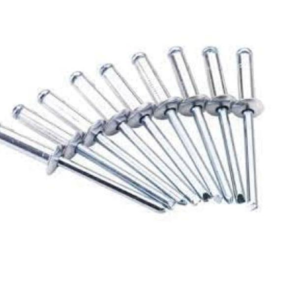 Nufoss 550 Paku Ripet 4.0x12.7mm Aluminium Rivet Nut isi 1000 Pcs