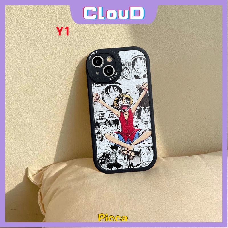 Soft Case Motif Anime One Piece Untuk Redmi 9A 10 9 10A 10C 9T 9C Note 11 11s Note 11Pro Note 9 10 Pro Max Plus Note 10s 10 8 8Pro 9Pro 9x 12 11Lite Casing Belakang Untuk Iphone