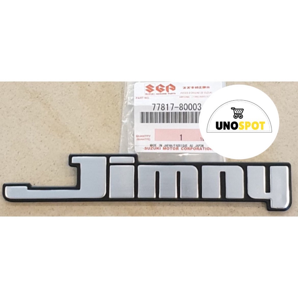 Emblem Logo "Jimny" Suzuki Jimny/Katana/Sierra/Caribian Original SGP