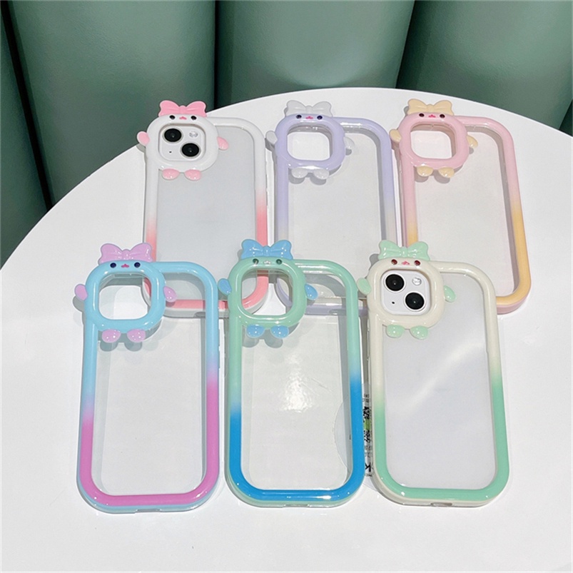Soft Case Samsung A03s A12 A13 A22 A32 A33 A53 A73 A52 A52s A71 A51 A21s A11 M11 A30s A50 A50s A30 A20 Macaroon Colour Silicone Phone Case Little Monster Lens Protector Shockproof Clear Caseter Silicone Shiny Shockproof Phone Case
