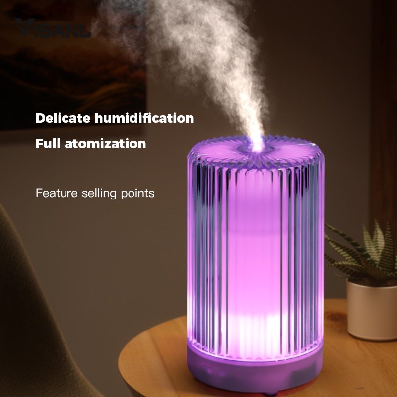 Humidifier Diffuser Air Purifier Aromaterapy Essential Oil Difuser 200ML+ Remote Aromatherapy 7 Color Led