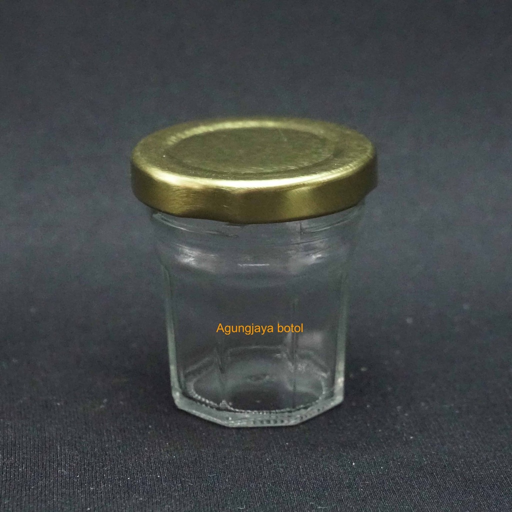 Jar Kaca 50 ml Angel Clear / Toples Kaca / Jar Kaca