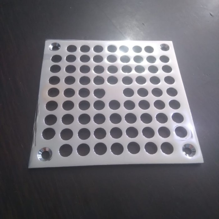Saringan Tutup Floor Drain Saringan Got Plat Stainless 304/Floor Drain Plat