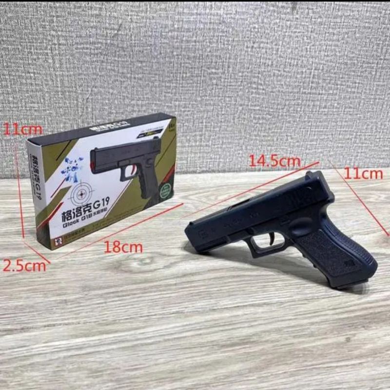 Pistol telur air simulasi mainan anak-anak