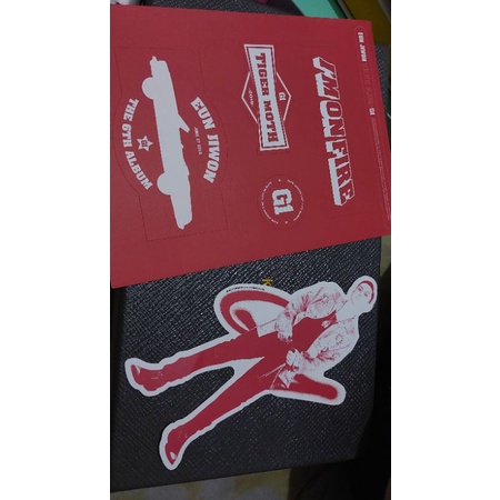 EUN JIWON STICKER G1 ALBUM 2019