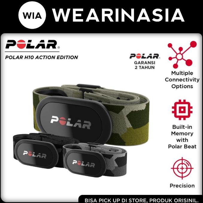 Polar H10 Heart Rate Monitor Sensor Garansi Resmi