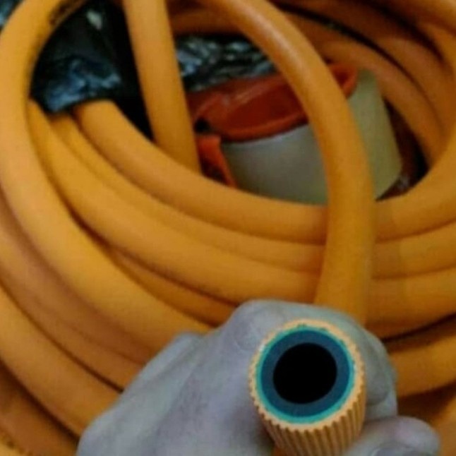 Selang gas LPG Orange 50M Neoflex Premium / selang pergulung