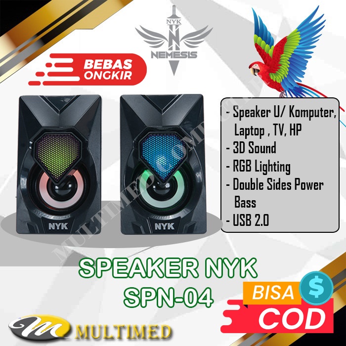 Speaker Gaming NYK SPN-04 / SPN 04 / SP N04