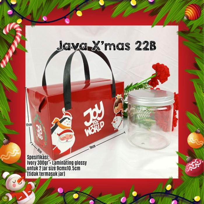 

(Per 10Pc) Box Tenteng Natal Untuk Toples Tabung / Packaging Christmas 048