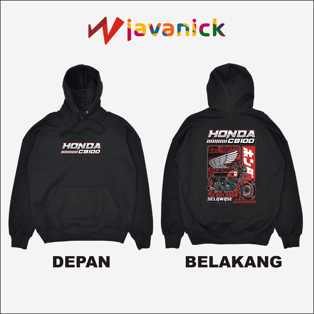 Jaket hoodie HONDA CB100 Terbaru