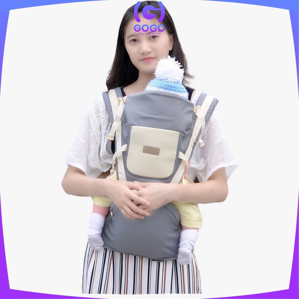 GOGO-C60 C171 Gendongan Bayi Depan Hipseat / Baby Carrier Ransel Multifungsi Perlengkapan Bayi Impor