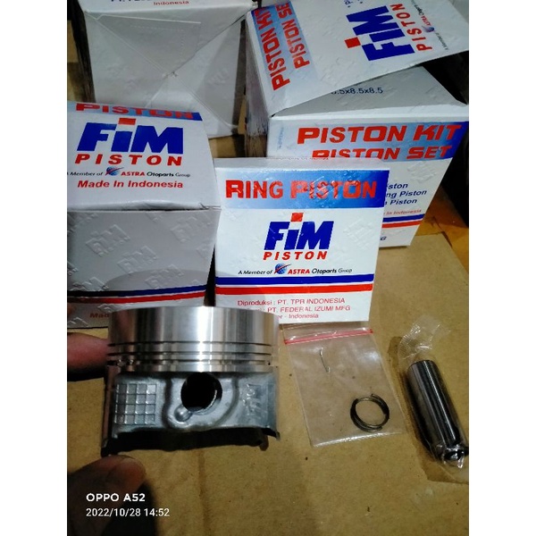 Piston 67 68 mm pen 13 custom dome fim91