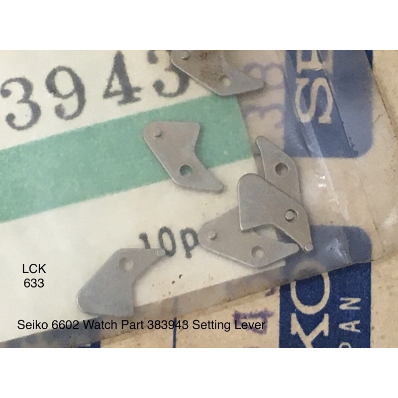 Seiko 6602 Watch Part 383943 Setting Lever / Kuku 6602 untuk Suku Cadang Arloji Seiko