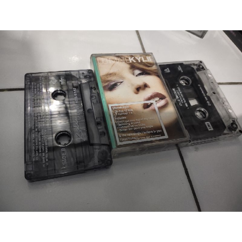 kaset pita kylie minogue / g. hits