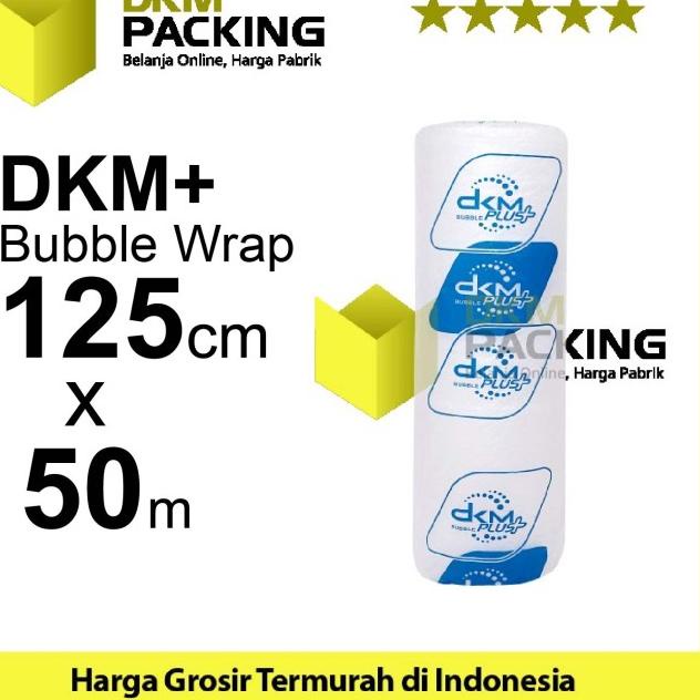 

Bubblewrap 125cm x 50m Plastik Bubble Wrap BENING BUBLE BLUE