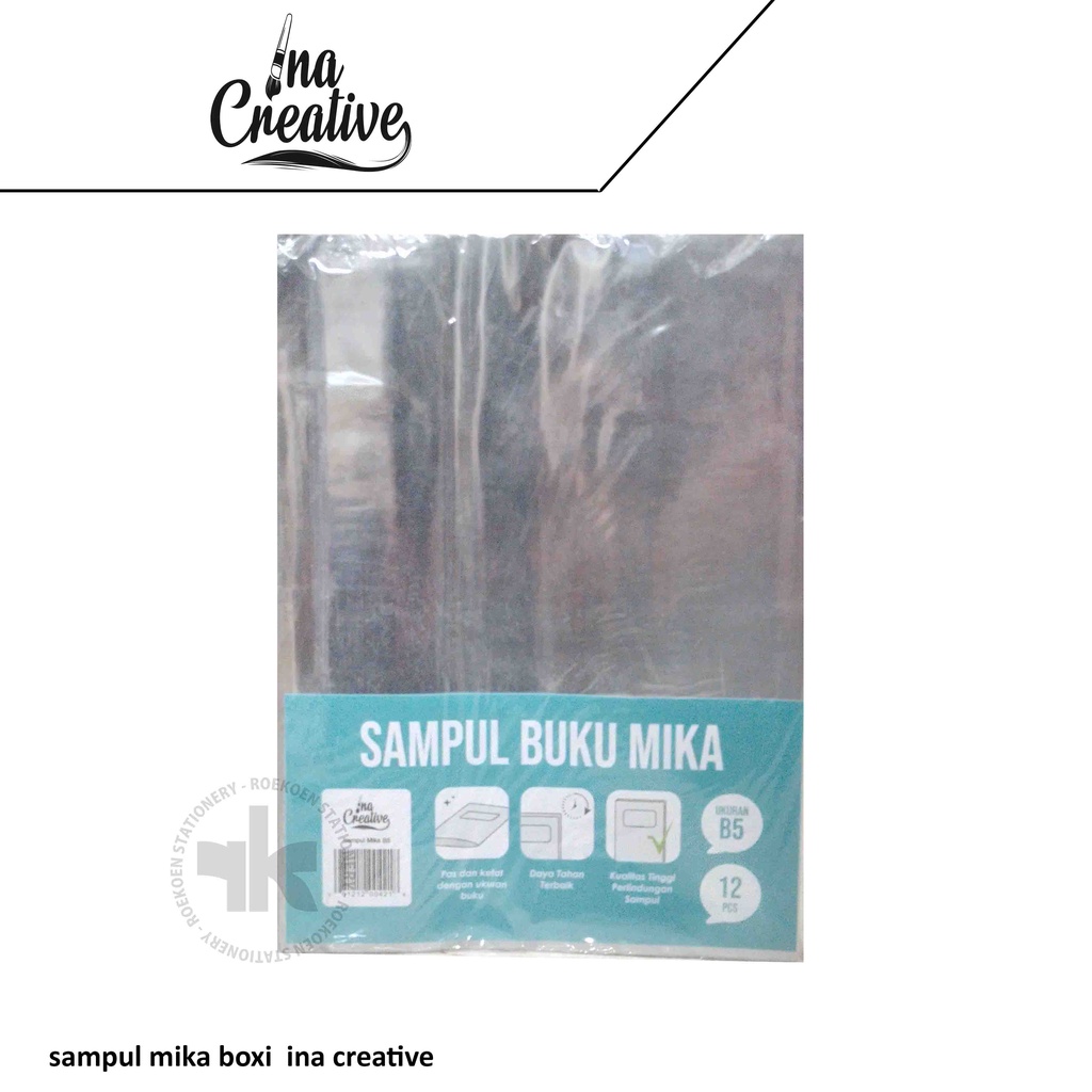 

Ina Creative Sampul Boxy Mika Polos (12 Lembar)