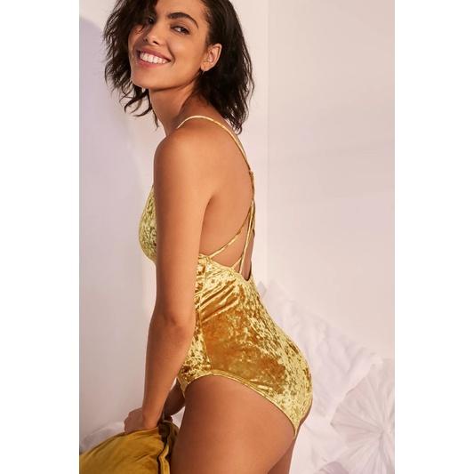 Urban Outfitters Velvet Bodysuit